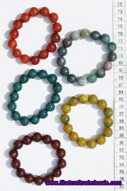bracelets de perles de couleur
