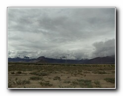 desert and clouds