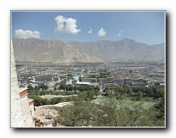 Lhasa from Potala Palace